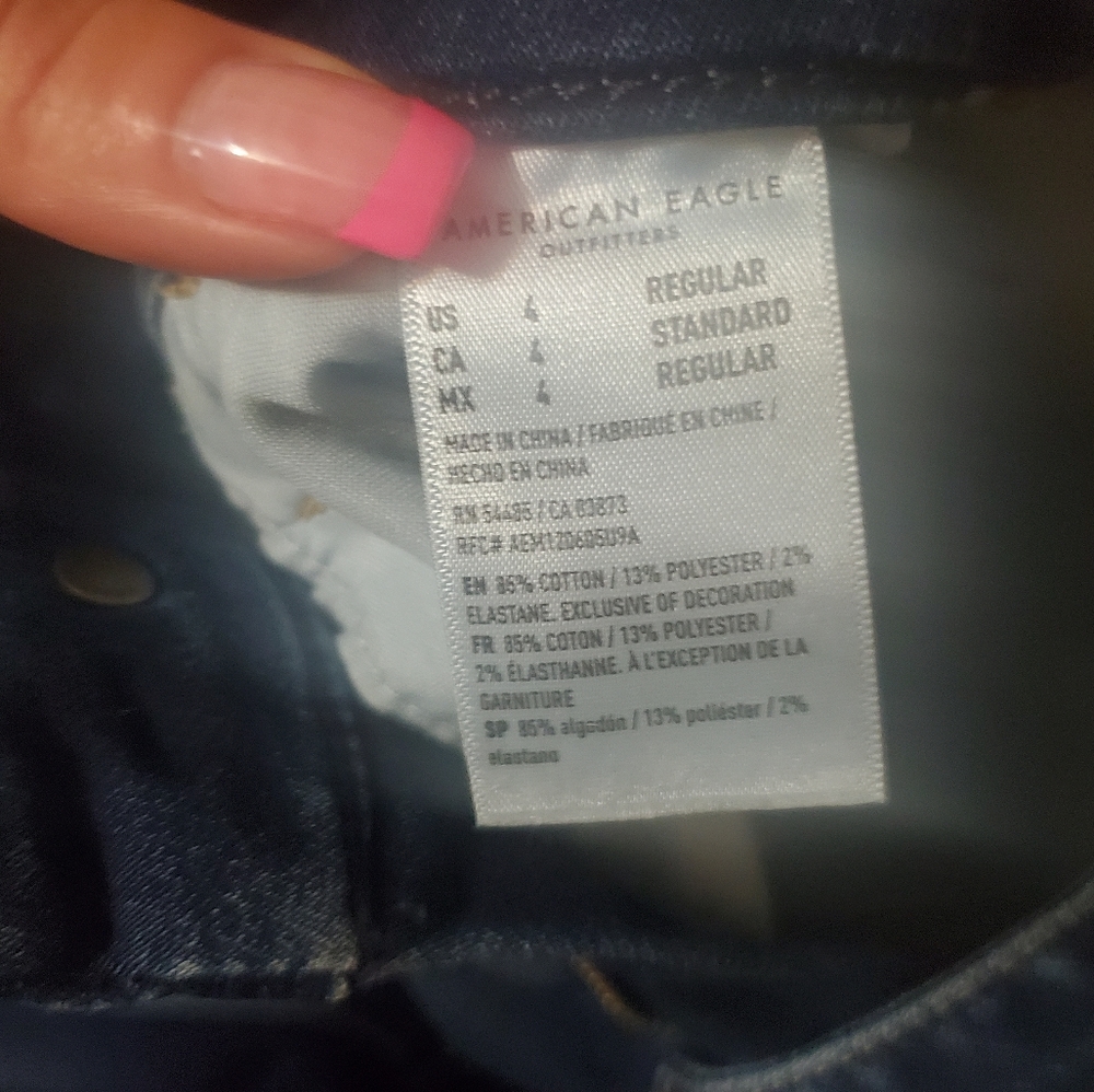 American Eagle Curvy Hi-Rise Jeggings - Picture 4 of 5